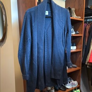 CAbi Midnight Blue Knit Cardigan with pockets!